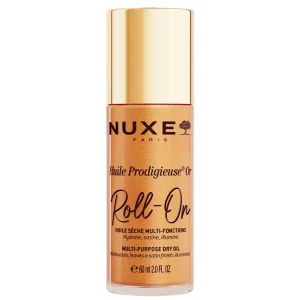 Nuxe Huile Prodigieuse OR Roll-on Çok Amaçlı Simli Kuru Yağ 60 ml